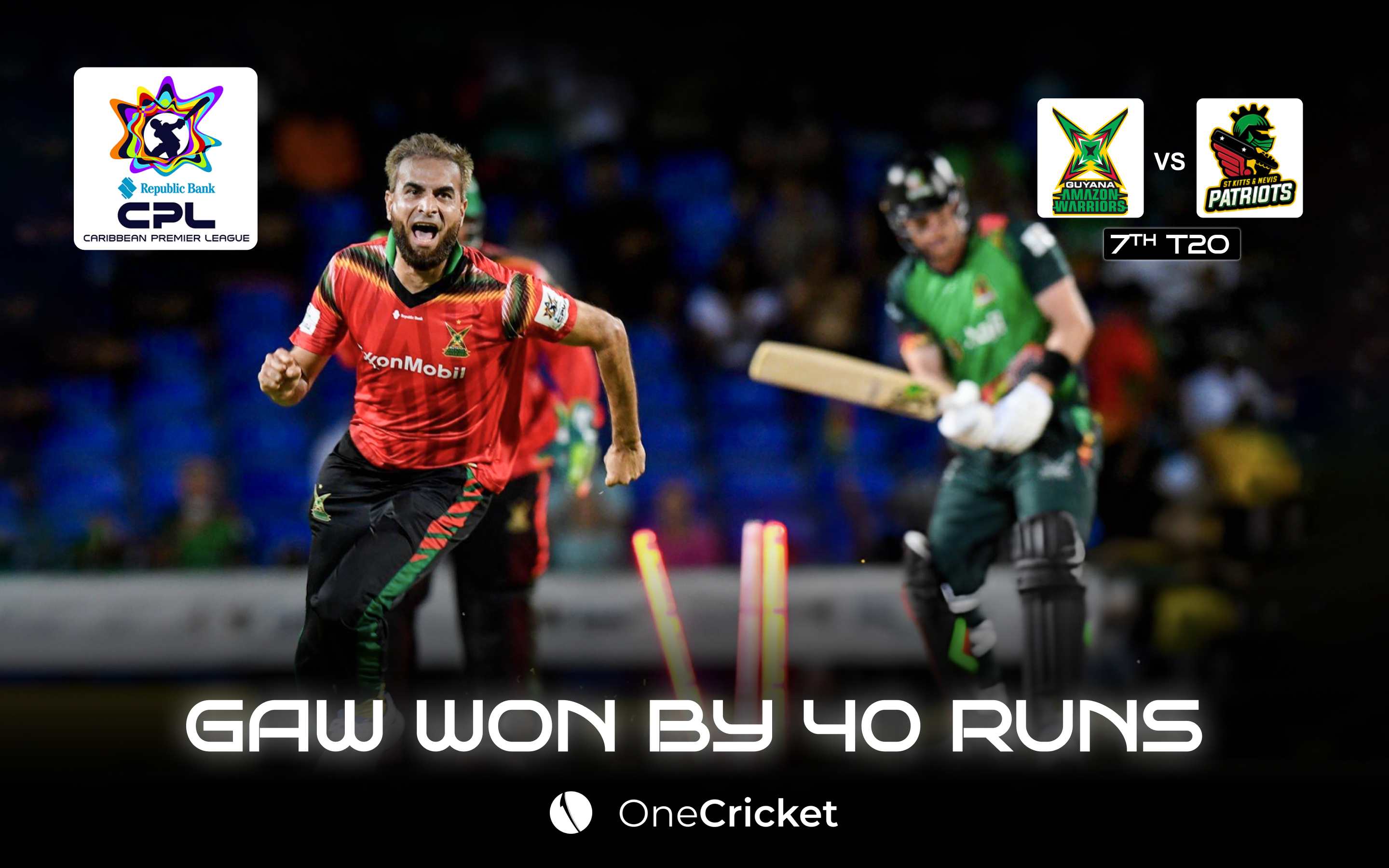 CPL 2024, GAW vs SKNP 2024 Match Highlights, Key Moments And Videos